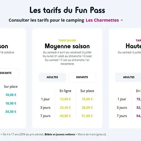 - Mobilhome Les Charmettes - Fun Pass Non Inclus - Campeggio Les Mathes
