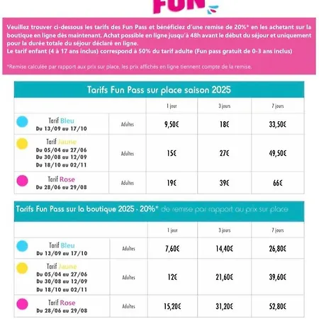 - Mobilhome Les Charmettes - Fun Pass Non Inclus - Campsite Les Mathes